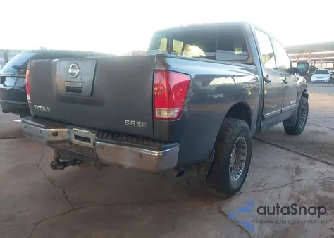 2008 Nissan Titan Le/Se from USA, damaged, VIN 1N6AA07D38N358828